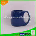 heart shape ceramic mug, glazed mug, casting mug